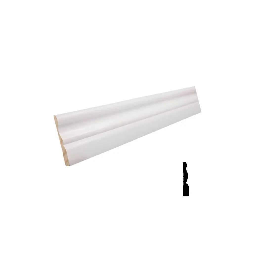  TRIMS:TRIM 3 1/4" X 9/16 X 16  LF COLONIAL B BASE FINGER JOINT PRIMED 16' 3-1/4 PRMD CBB314FJP CBFJP