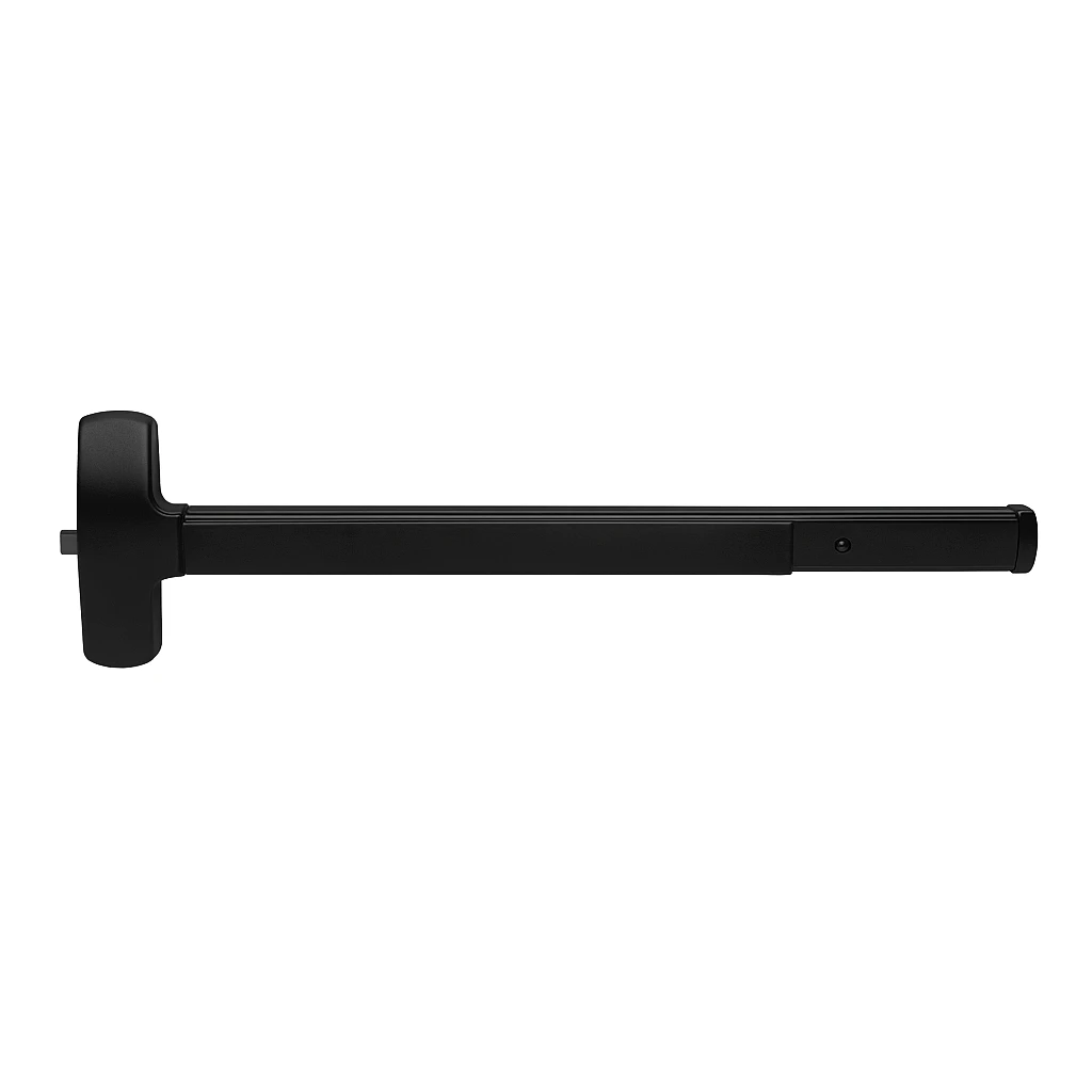 PHG HARDWARE:25ED36FR19 Exit Device 25/27 Series BLACK F2500-36" Rim Fire Exit Device, US19 FIRE RATED