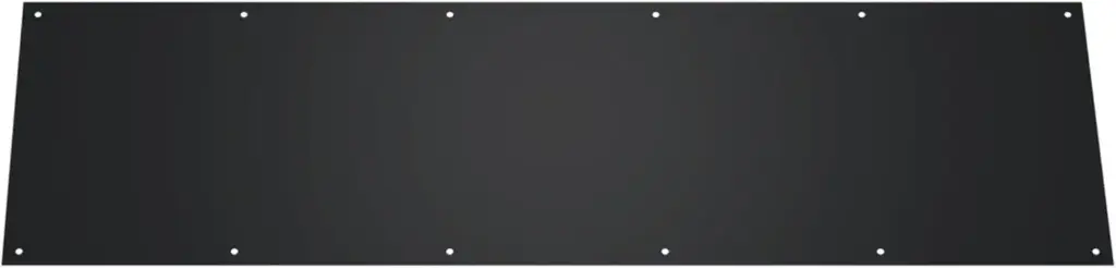PHG HARDWARE:SKP103419 Door Hardware Stainless Steel Kick Plate (SKP) BLACK SKP-1034 10"x34" S.S. w/Screws, US19