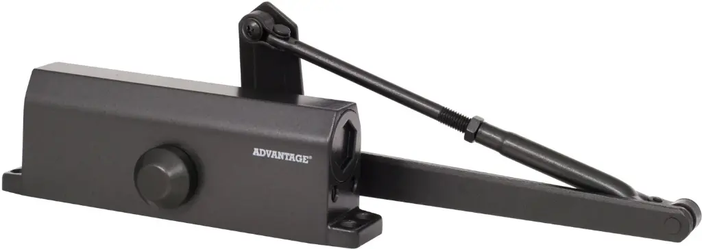 PHG HARDWARE:44DC693  Door Closer 4400 Series BLACK 4400 Series Door Closer w/Cover, Black