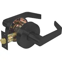 PHG HARDWARE:HS501CT19 Commercial Lock BLACK BP-501HS-CT-US19 Grade II Passage (F75) - 2-3/4 (E9078S), ASA