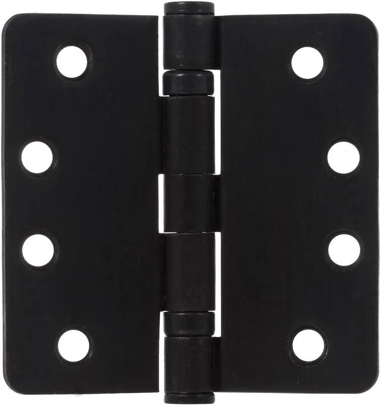 PHG HARDWARE:CNBB45019 HINGES BLACK 4-1/2" x Sq. NRP STD Weight-2BB, US19 - SET OF 3