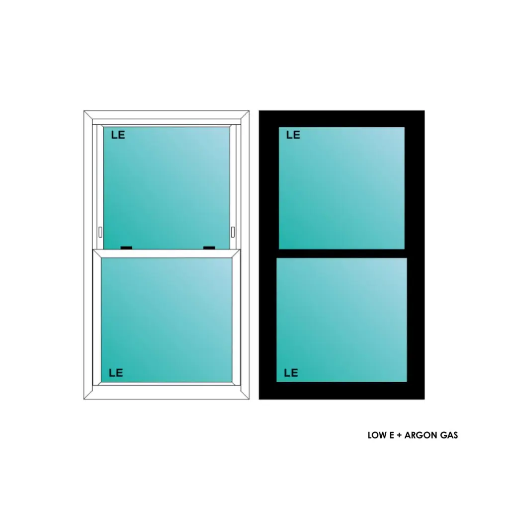ELEVATE WINDOWS:2644 BLK SH 30X52