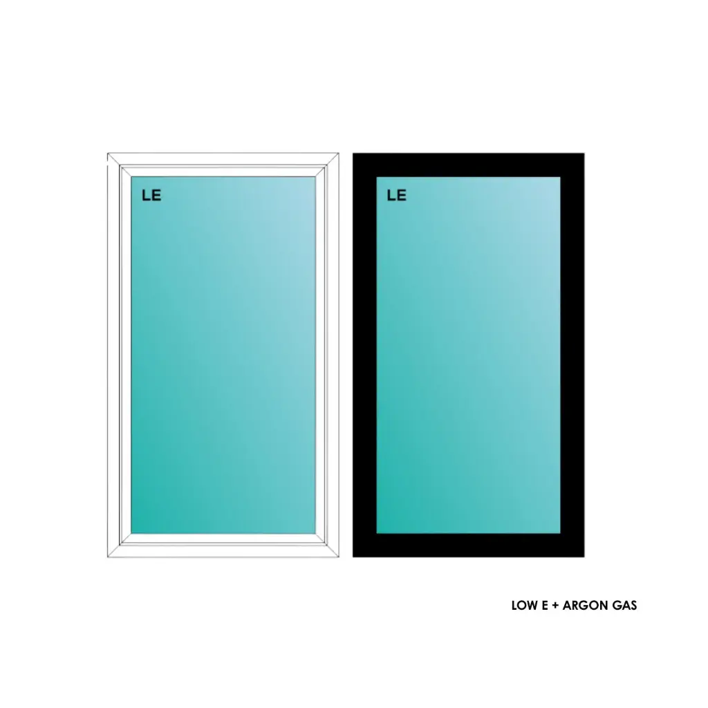 ELEVATE WINDOWS:2644 BLK PW 30X52