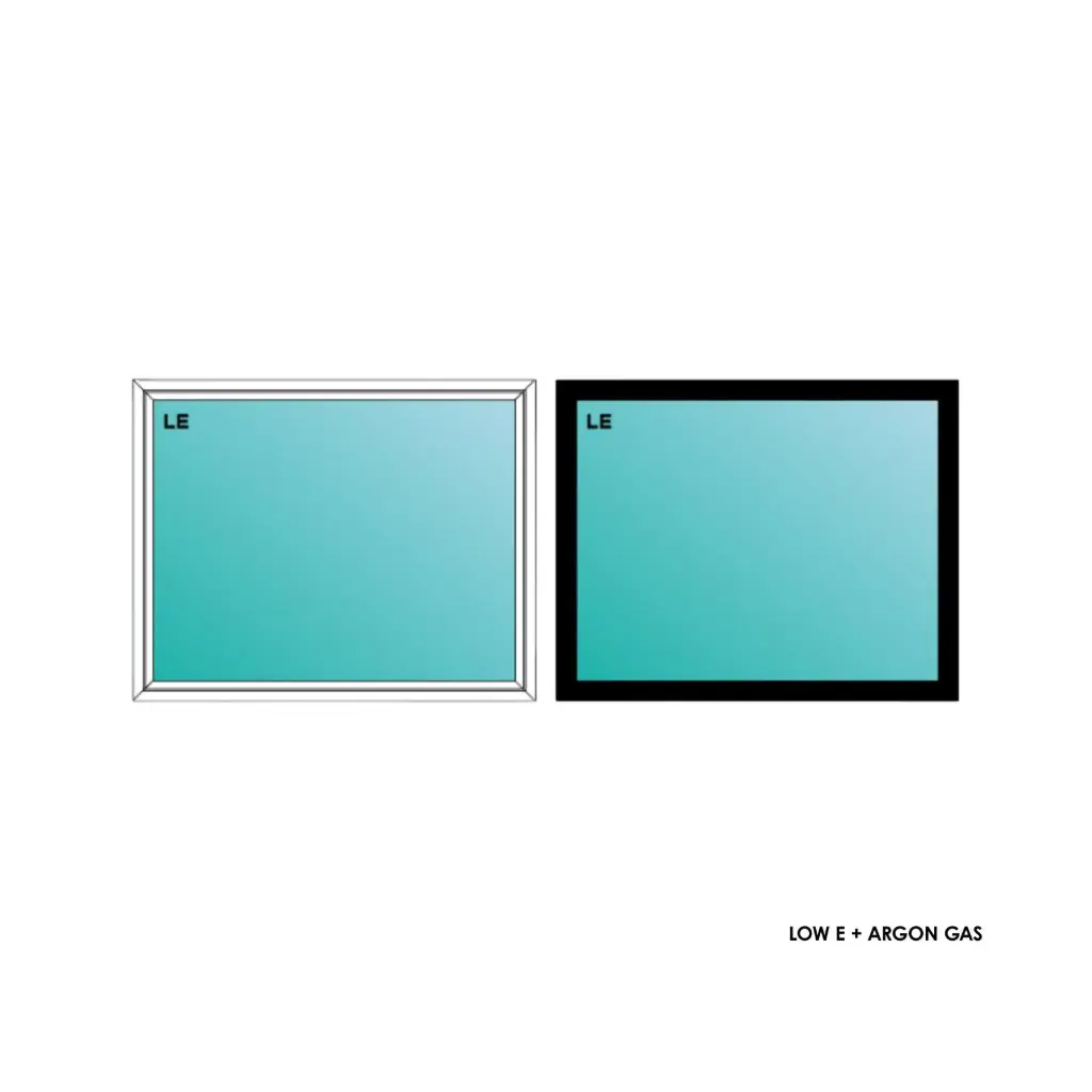 ELEVATE WINDOWS:5040 BLK PW 60x48