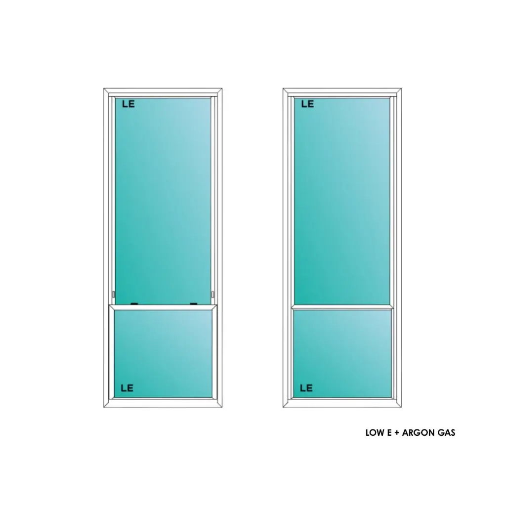 ELEVATE WINDOWS:3080 WH SH 36X96