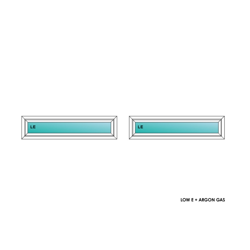 ELEVATE WINDOWS:4010 WH PW 48X12 C4