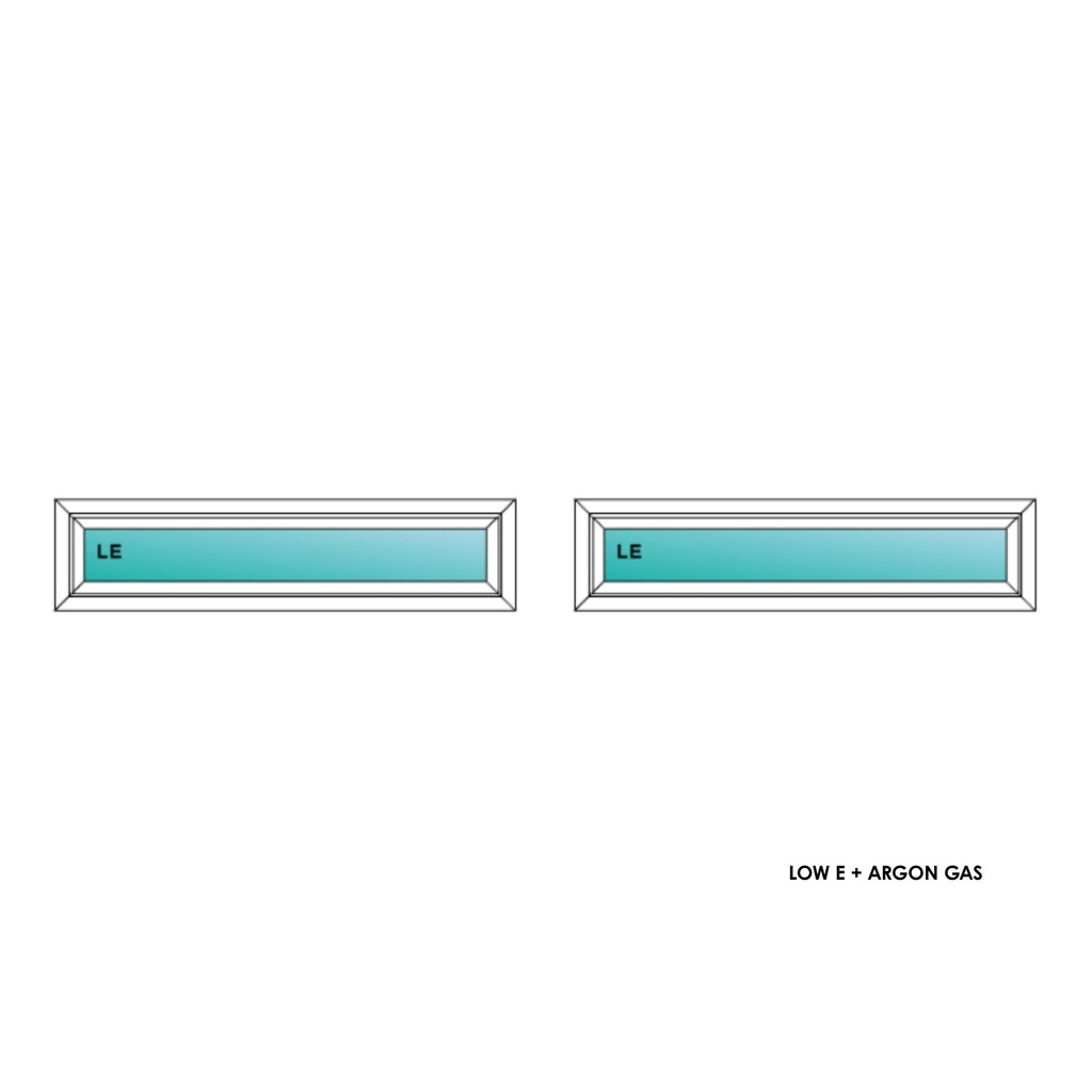ELEVATE WINDOWS:4018 WH PW 48X20