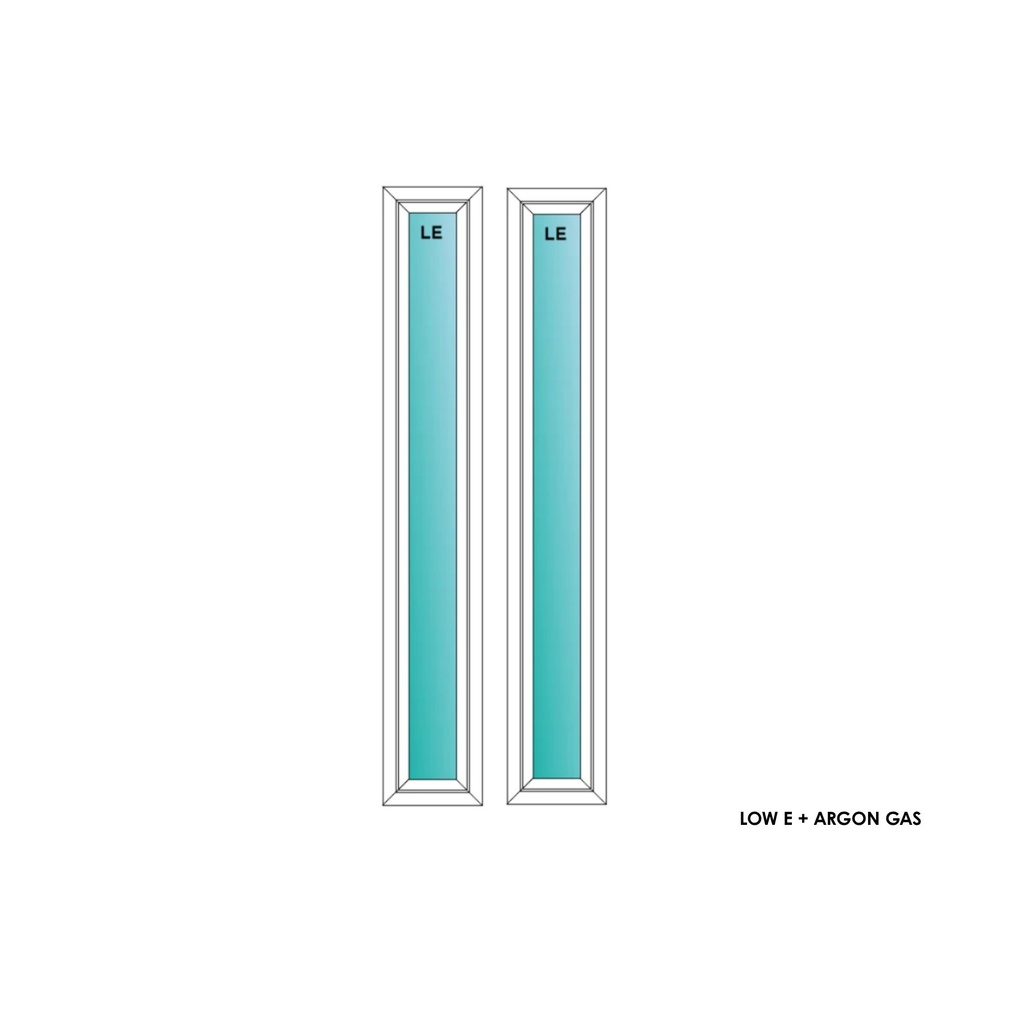 ELEVATE WINDOWS:1650 WH PW 18X60 B2