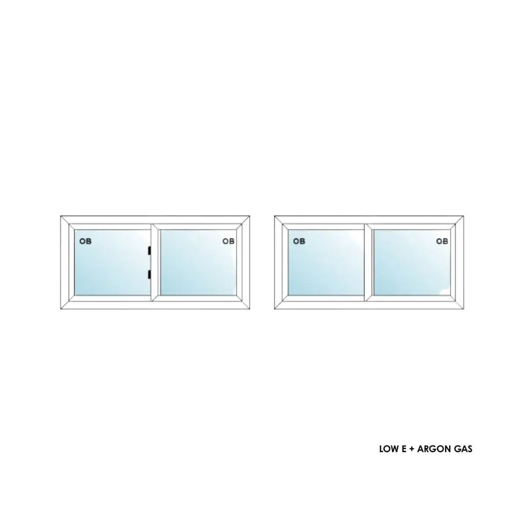 ELEVATE WINDOWS:4020 WH SVS OBS 48X24