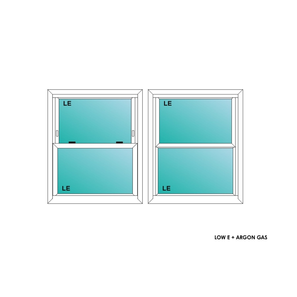 ELEVATE WINDOWS:2630 WH SH 30X36