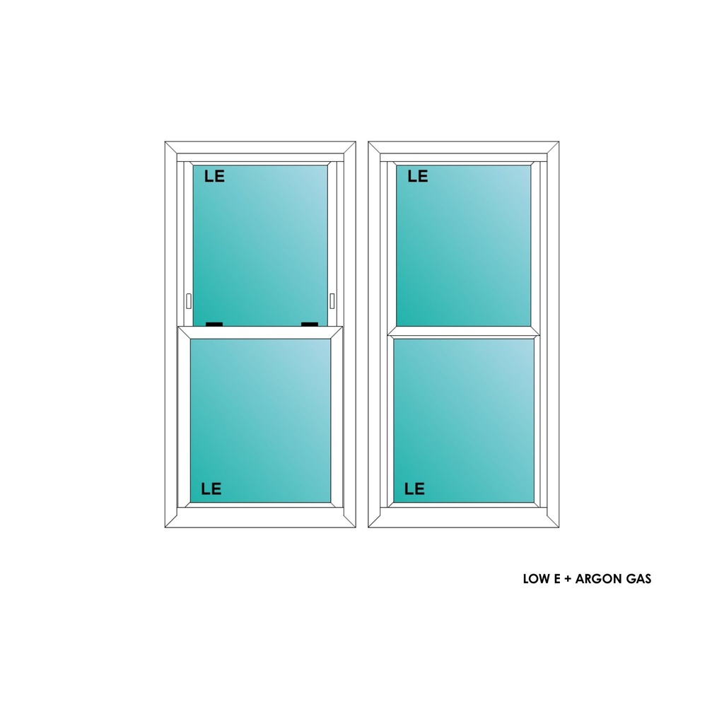 ELEVATE WINDOWS:2040 WH SH 24X48 C3