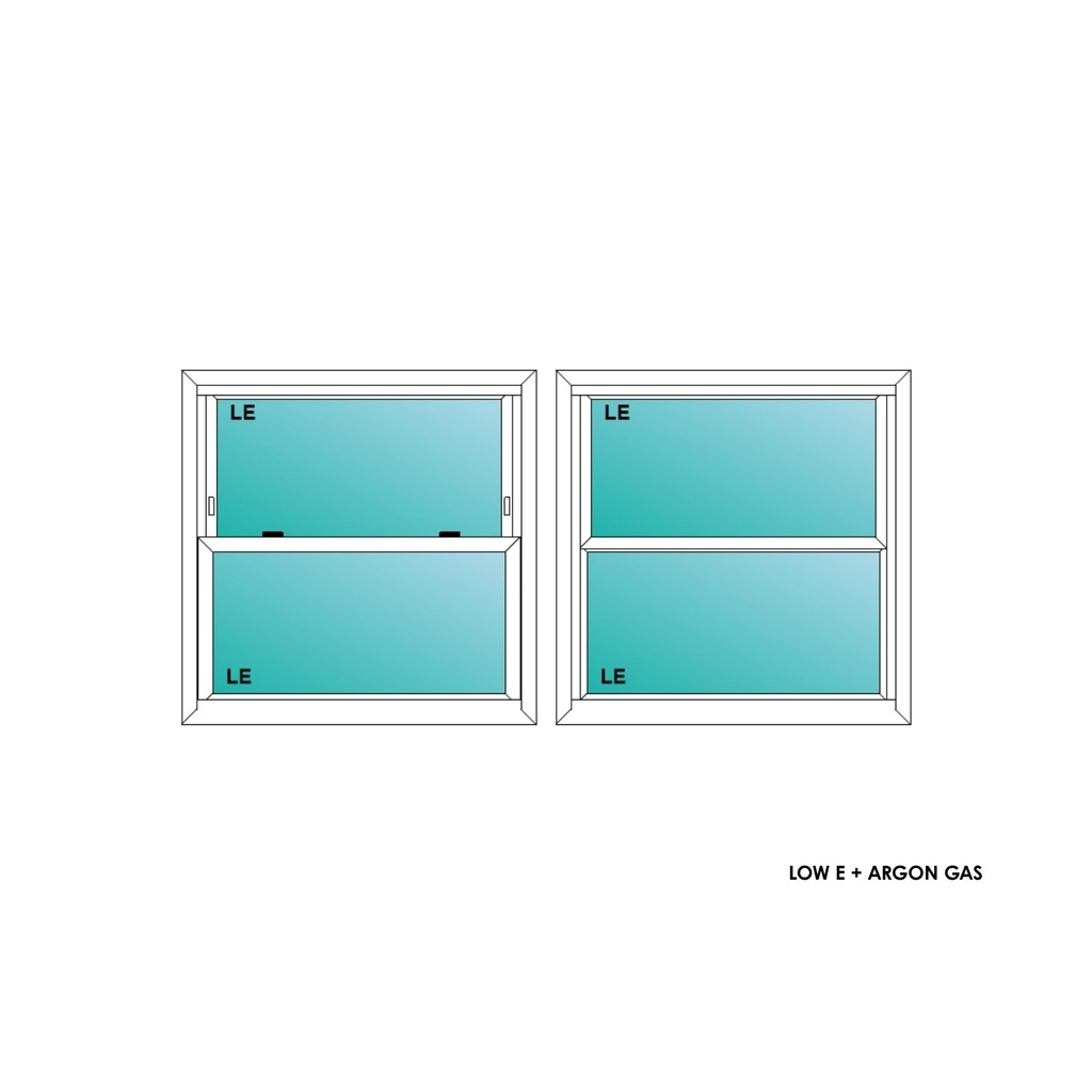 ELEVATE WINDOWS:3030 WH SH 36X36 C1