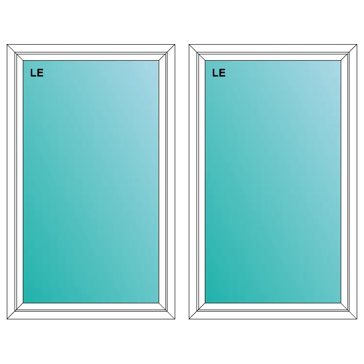 ELEVATE WINDOWS:2844 WH PW 32X52