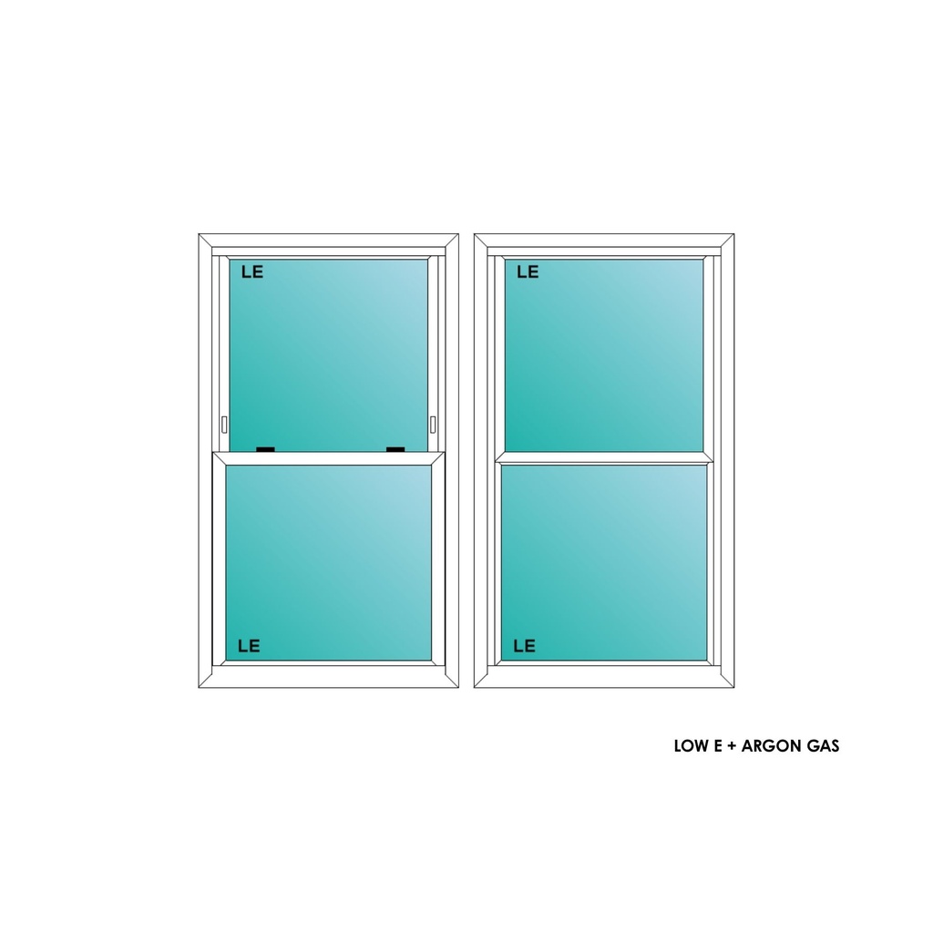 ELEVATE WINDOWS:2640 WH SH 30x48