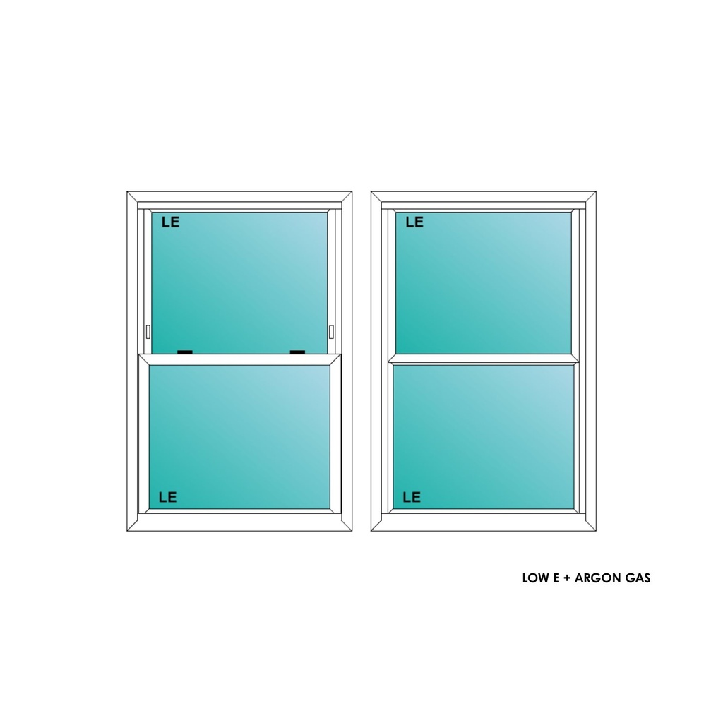 ELEVATE WINDOWS:2840 WH SH 32x48 C7