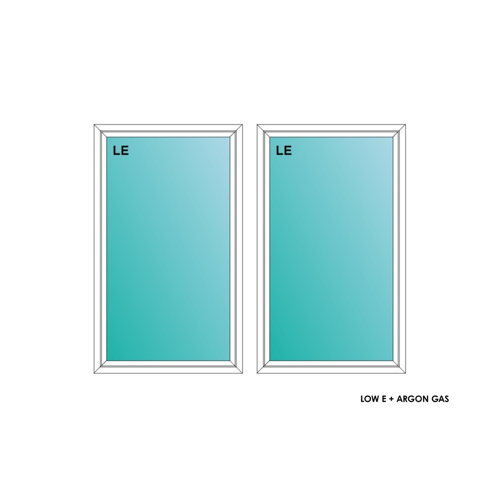 ELEVATE WINDOWS:3050 WH PW 36X60 B8