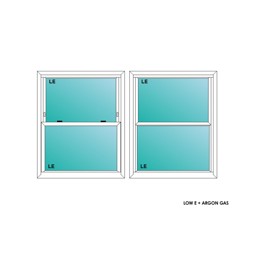 ELEVATE WINDOWS:3038 WH SH 36X44 B1