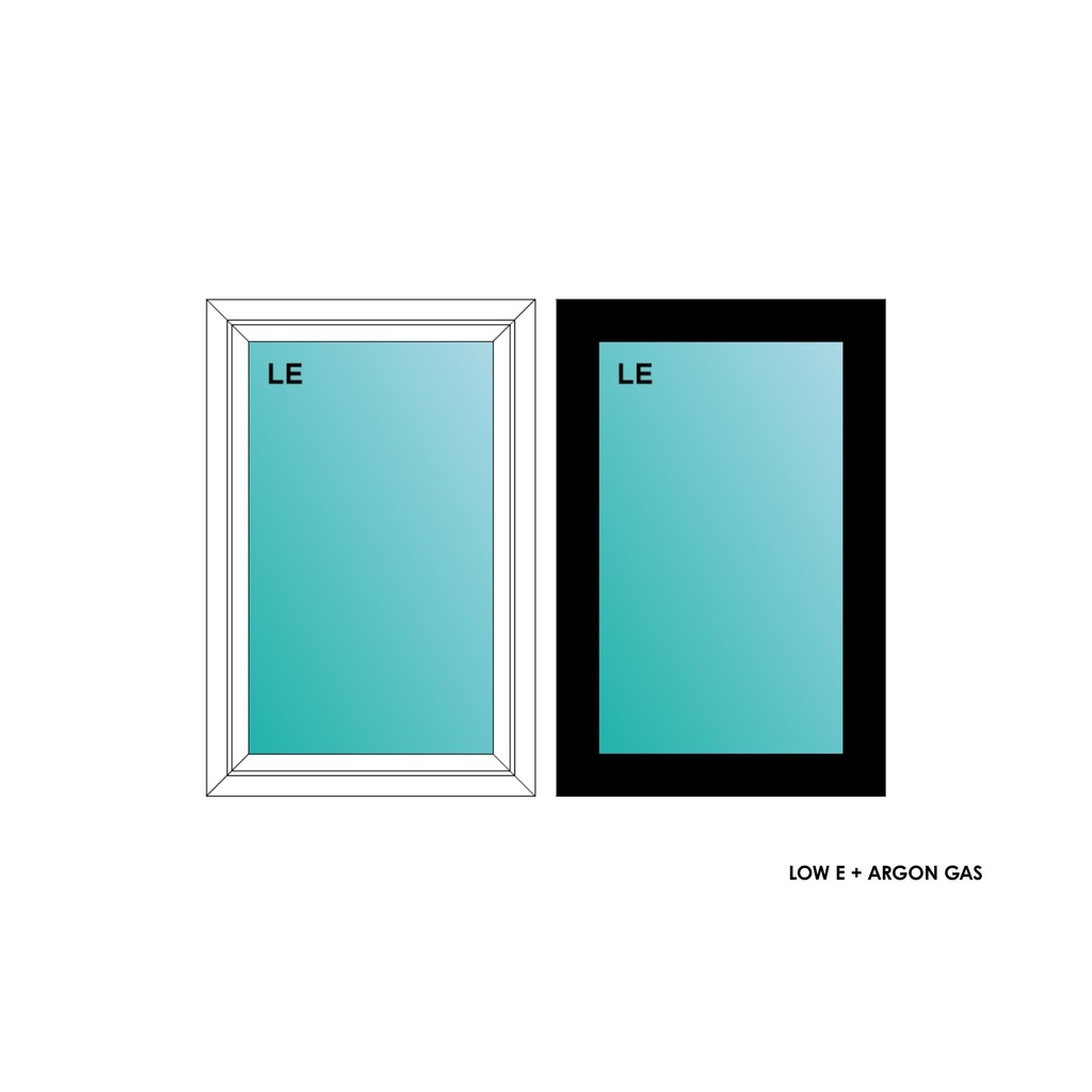 ELEVATE WINDOWS:2030 BLK PW 24X36