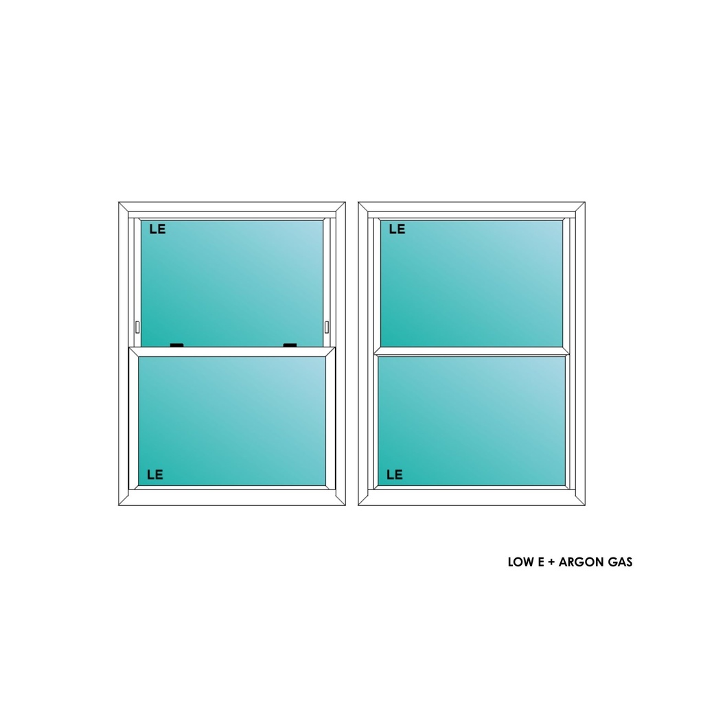 ELEVATE WINDOWS:3040 WH SH 36X48 C6