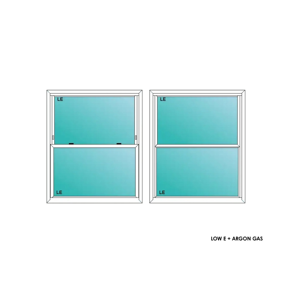 ELEVATE WINDOWS:3844 WH SH 44X52 D3