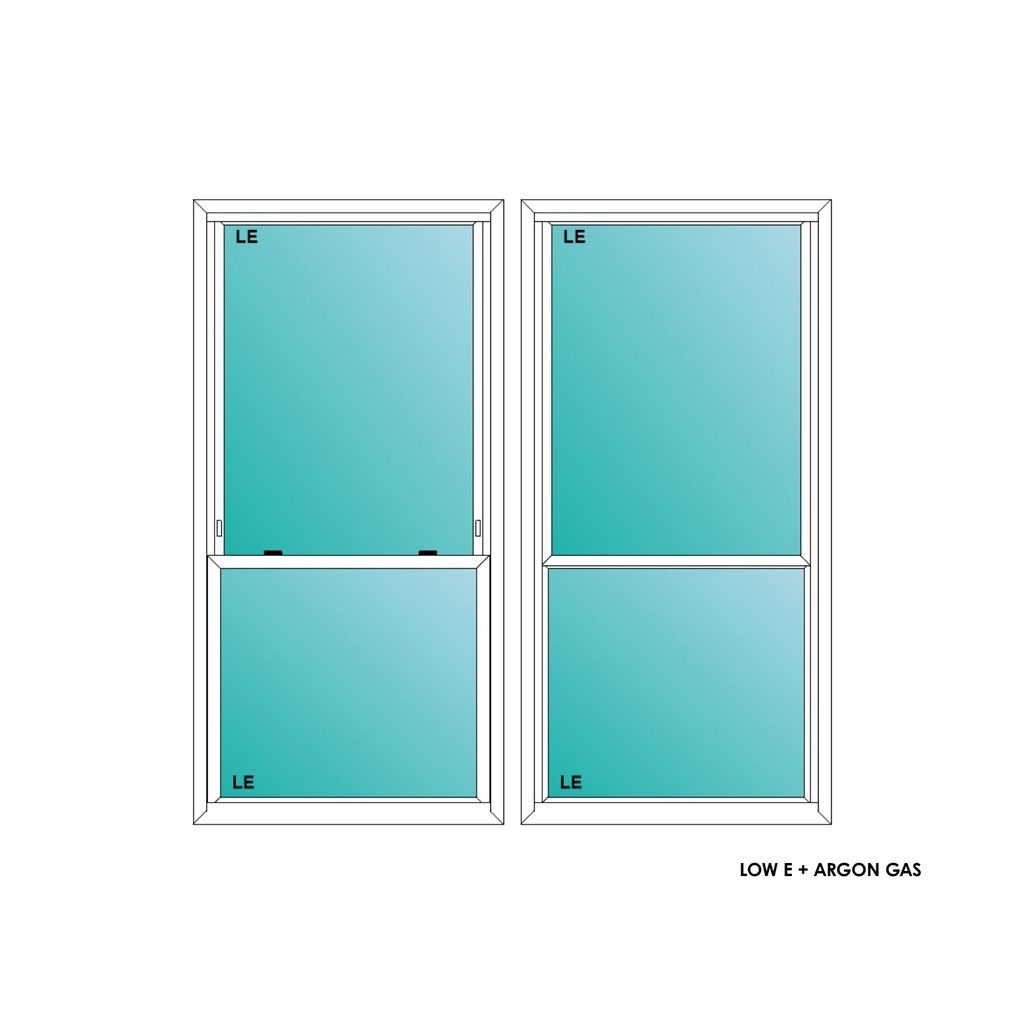 ELEVATE WINDOWS:3060 WH SH 36X72 A4