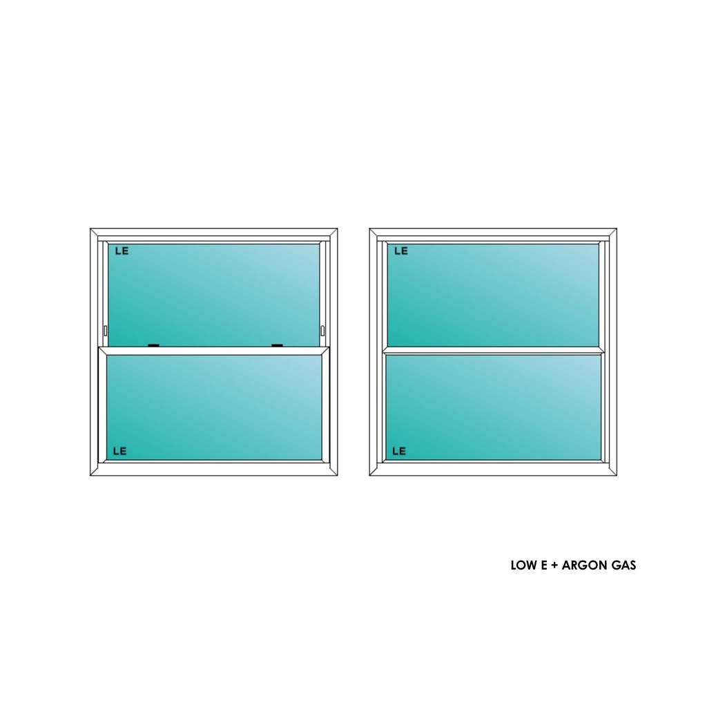 ELEVATE WINDOWS:4040 WH SH 48X48 C4
