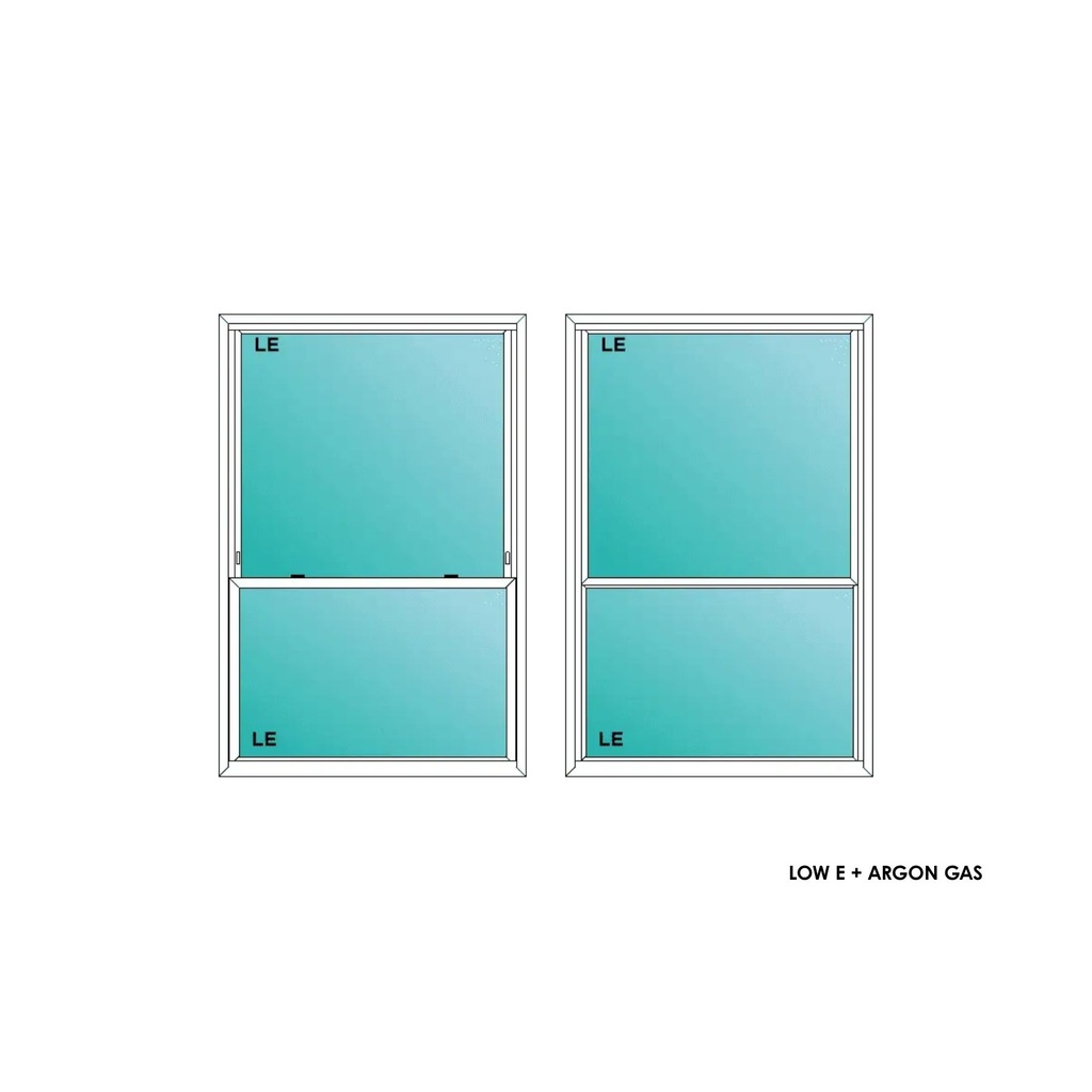 ELEVATE WINDOWS:4044 WH SH 48X52