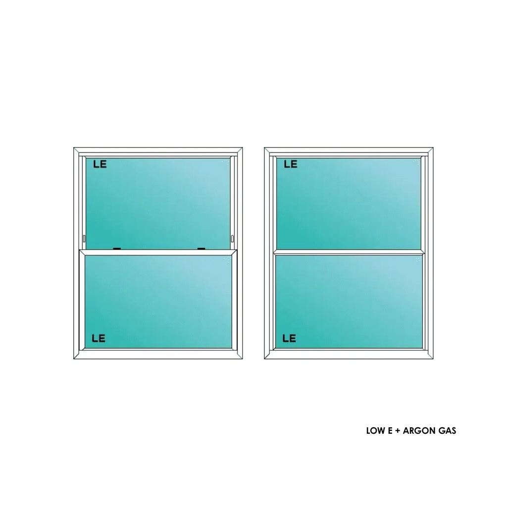ELEVATE WINDOWS:4050 WH SH 48X60 B2