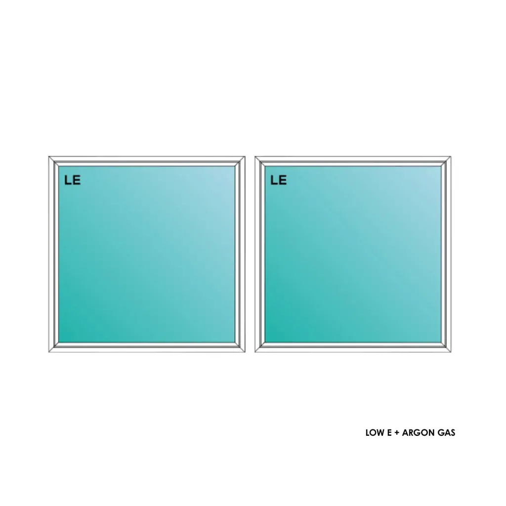 ELEVATE WINDOWS:5050 WH PW 60"X60" B10