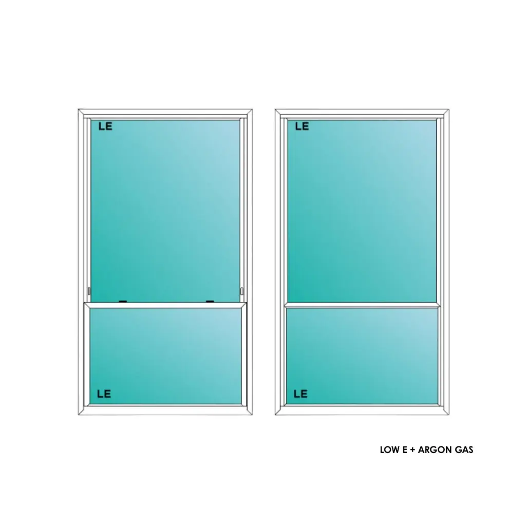 ELEVATE WINDOWS:4070 WH SH 48X84 C10