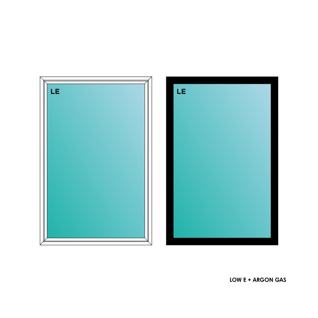 ELEVATE WINDOWS:4060 BLK PW 48X72