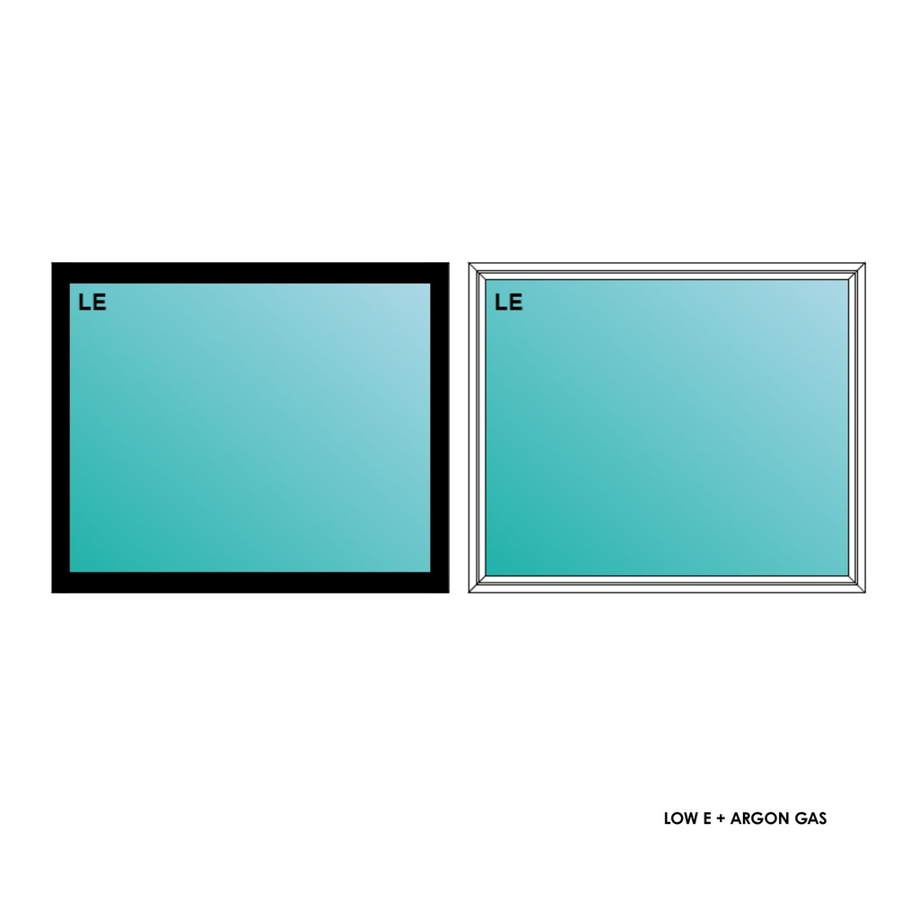 ELEVATE WINDOWS:6050 BLK PW 72X60