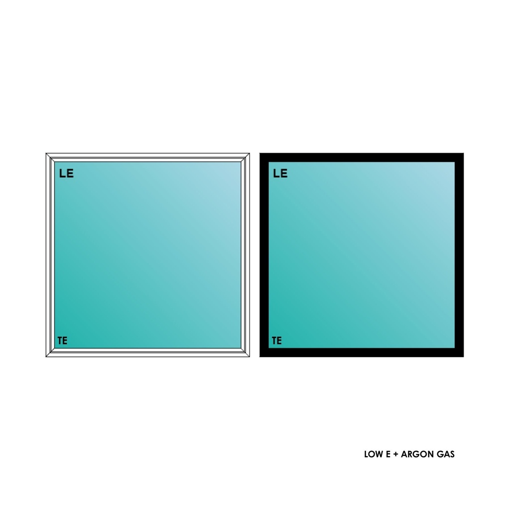 ELEVATE WINDOWS:6060 BLK PW 72X72
