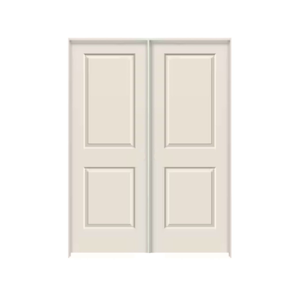 2PAN5068DBL -- Door Molded Panel 5'0" x 6'8" 2 PANNEL DOUBLE DOOR