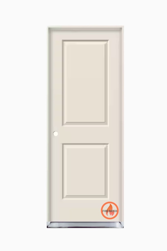 HG2PAN2868RH -- HOUSE TO GRAGE  2PANEL 32X80 RH SOLID CORE