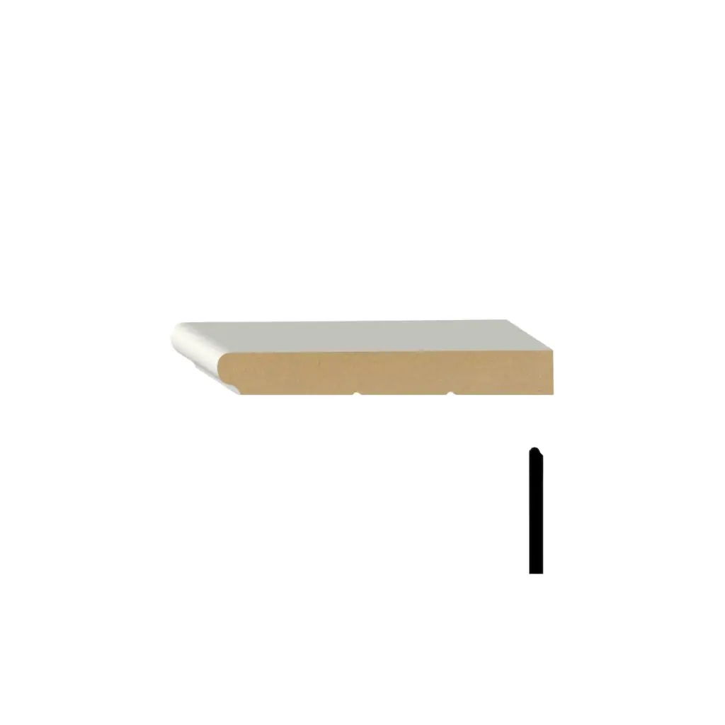  TRIMS:TRIM 5 1/4" 16' EA  PMDF 18MMX5-1/4" WINDOW STOOL(3/4) 16' PRIMED MDF RIP ULSTL538