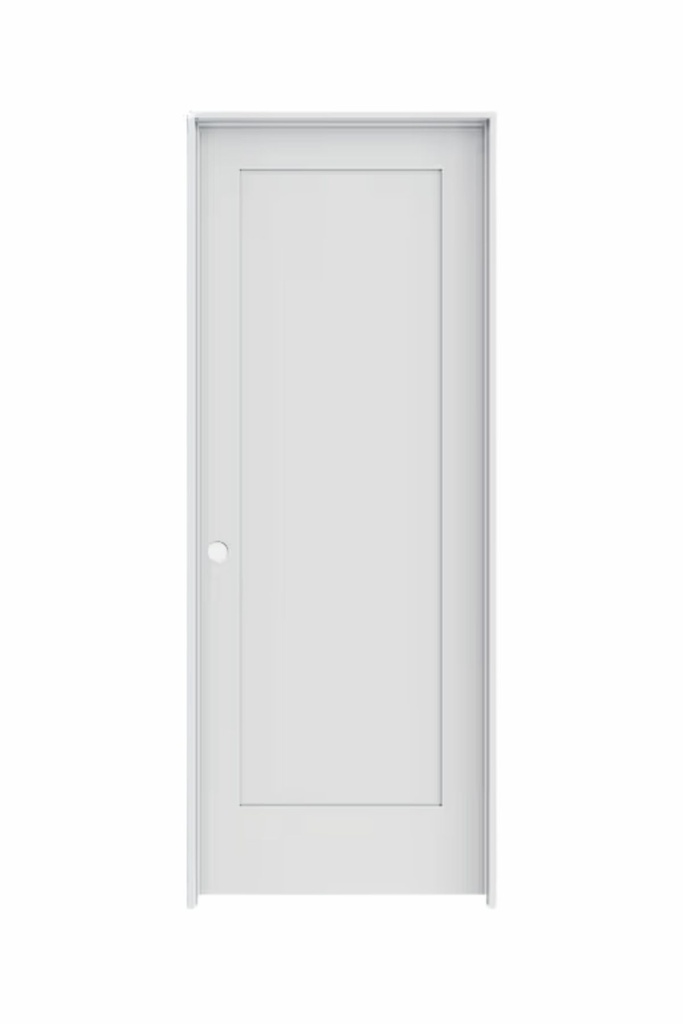 1PSH2868RH -1 Panel Shaker Interior Door 2'8" x 6'8" RIGHT