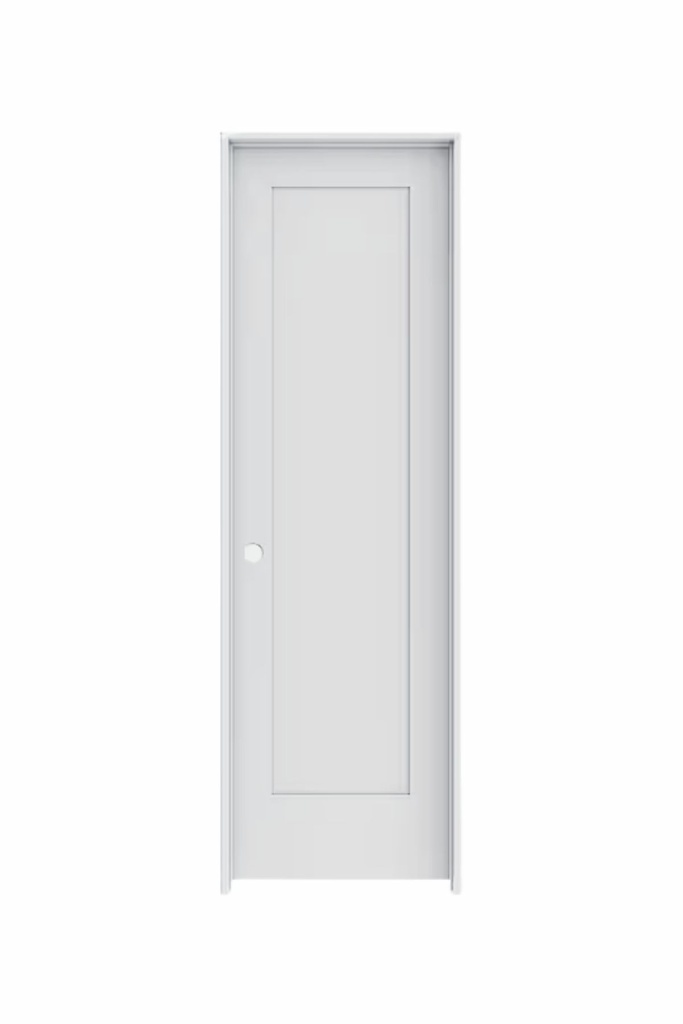 1PSH 1668 RH - 1 Panel Shaker Interior Door 1'6" x 6'8"  RIGHT