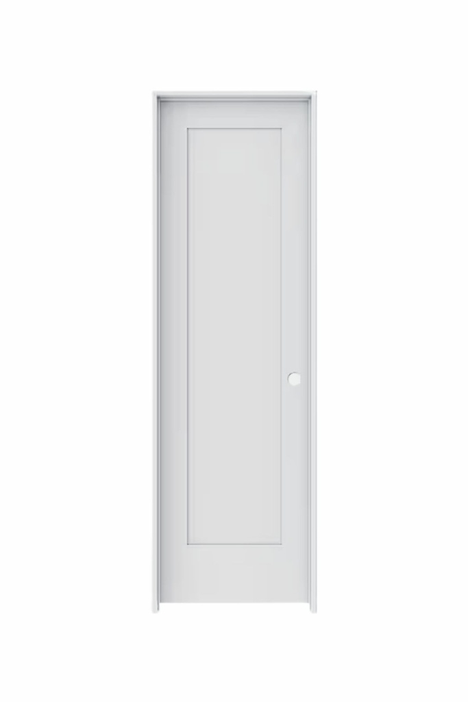 1PSH 1668 LH - 1 Panel Shaker Interior Door 1'6" x 6'8" LEFT
