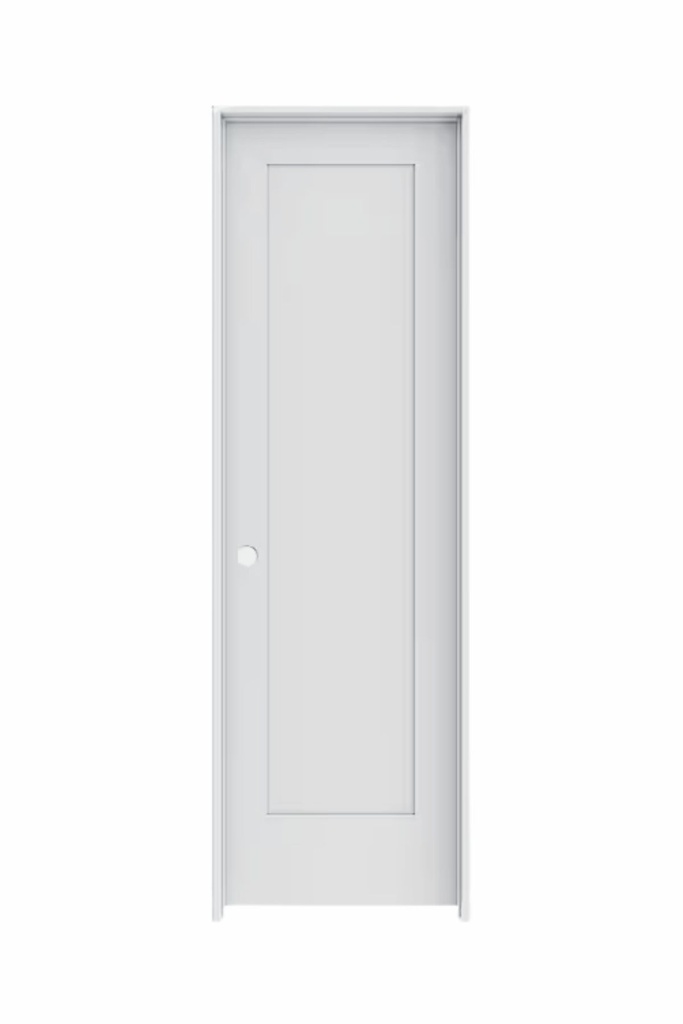1PSH2068RH --1 Panel Shaker Interior Door 2'0" x 6'8" RIGHT
