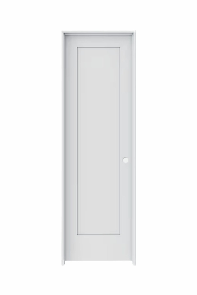 1PSH2068LH -- 1 Panel Shaker Door 2'0" x 6'8" LEFT