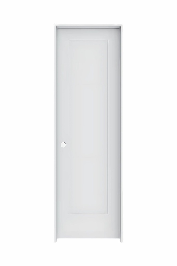 1PSH2080RH -1 Panel Shaker Interior Door 2'0" x 8'0" RIGHT