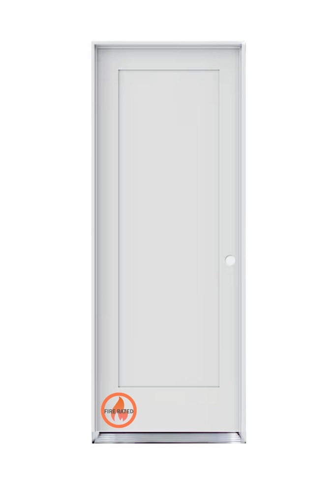 HG1PSH2880LH -- 1 Panel Shaker House to Garage 2'8" x 8'0" LEFT