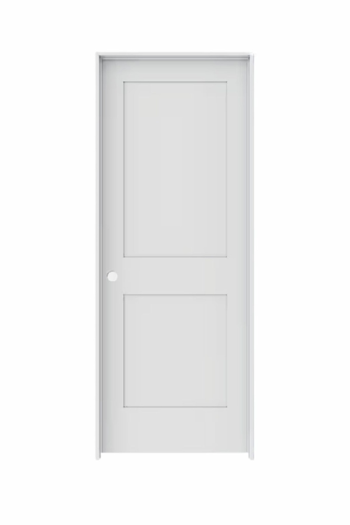 2PSH2868RH -- 2 Panel Shaker Door 2'8" x 6'8" RIGHT