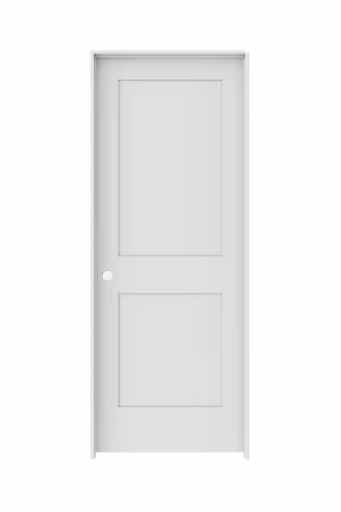 2PSH3068RH -- 2 Panel Shaker Door 3'0" x 6'8" RIGHT
