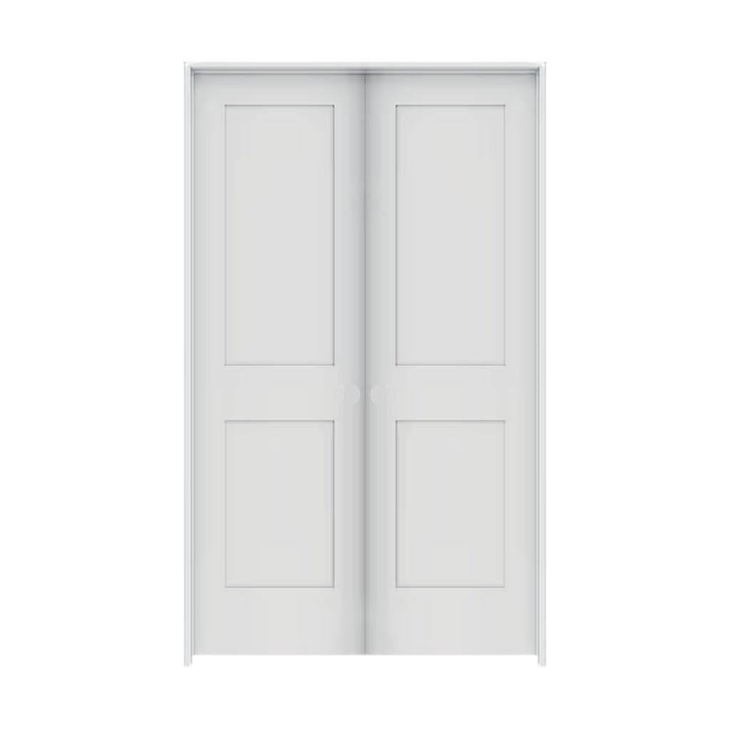 2PSH3080DBL -- 2 Panel Shaker Door 3'0" x 8'0" DOUBLE