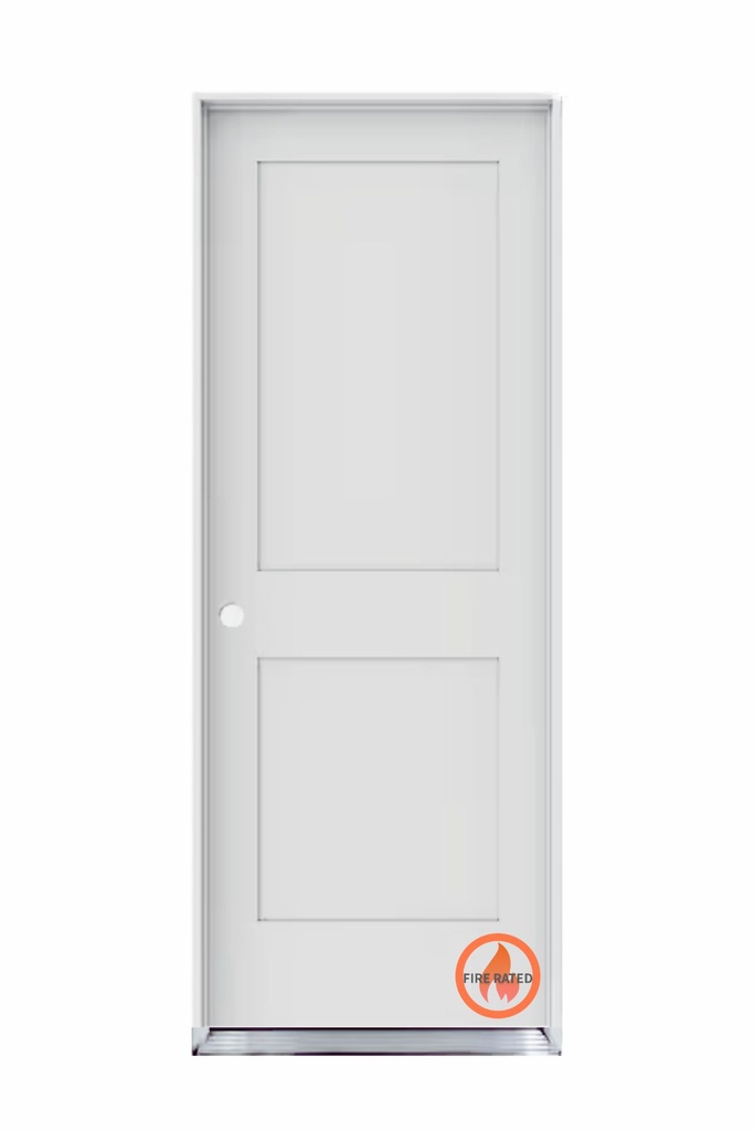 HG2PSH3080RH -- 2 Panel Shaker House to Garage 3'0" x 8'0" RIGHT