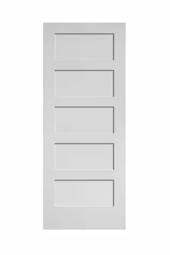 5 Panel Shaker 2'8" x 8'0" SLAB