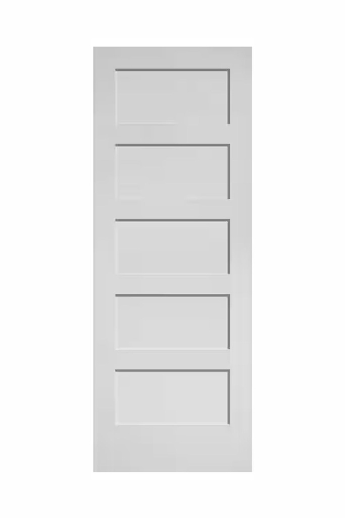 5 Panel Shaker 2'6" x 8'0" SLAB